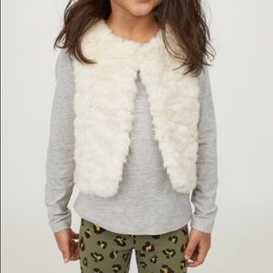 (Girls) H&M Faux Fur Vest